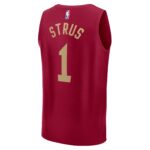 Max Strus Cleveland Cavaliers Fanatics Fast Break Player Jersey - Icon Edition - Wine
