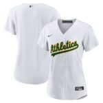 Oakland Athletics  Women's Home Blank Replica Jersey - White