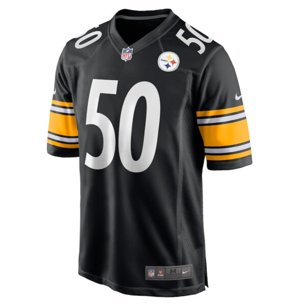 Elandon Roberts 50 Pittsburgh Steelers Men Game Jersey - Black