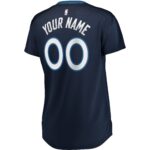 Minnesota Timberwolves Fanatics Women's Fast Break Custom Jersey Navy - Icon Edition