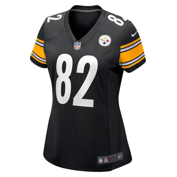 John Stallworth 82 Pittsburgh Steelers Women Retired Jersey - Black