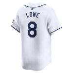 Brandon Lowe 8 Tampa Bay Rays Home Limited Player Men Jersey - White