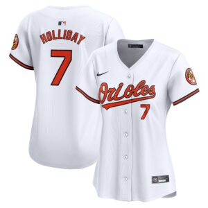 Jackson Holliday Baltimore Orioles  Women's Home Limited Player Jersey - White