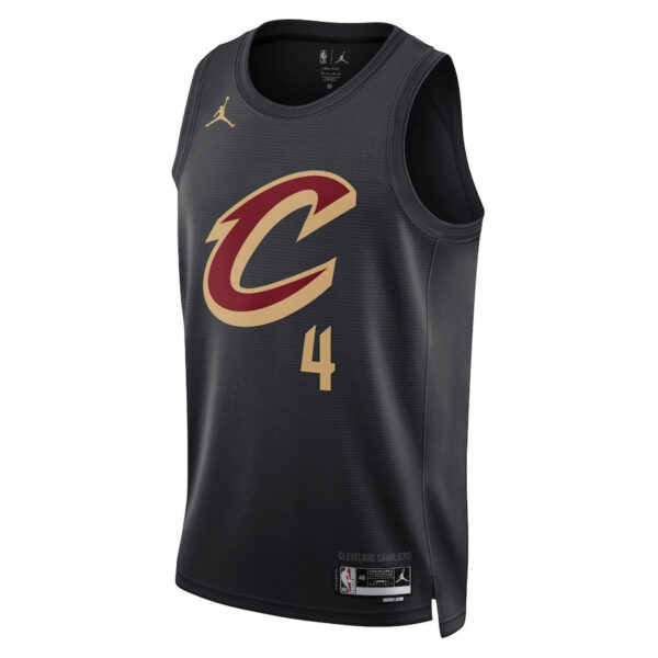 Evan Mobley 4 Cleveland Cavaliers Unisex Swingman Jersey - Statement Edition - Black