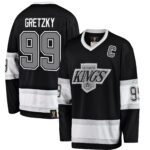 Wayne Gretzky Los Angeles Kings Fanatics Premier Breakaway Retired Player Jersey - Black