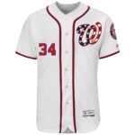 Bryce Harper Washington Nationals Majestic 2017 Flex Base Authentic Jersey - White