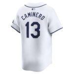 Junior Caminero Tampa Bay Rays  Home Limited Player Jersey - White