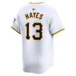 Ke'Bryan Hayes 13 Pittsburgh Pirates Home Limited Player Men Jersey - White