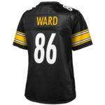 Hines Ward 86 Pittsburgh Steelers Pro Line Women Retired Jersey - Black