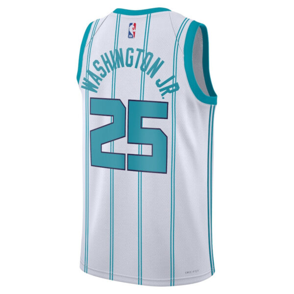 P.J. Washington Jr. 25 Charlotte Hornets Unisex Swingman Jersey - Association Edition - White