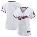 Washington Nationals  Women's Home Blank Replica Jersey - White
