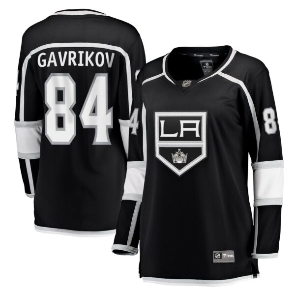Vladislav Gavrikov Los Angeles Kings Women's Fanatics Home Breakaway Jersey - Black