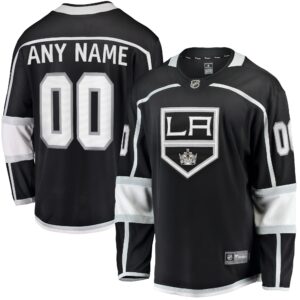 Los Angeles Kings Fanatics Home Breakaway Custom Jersey - Black