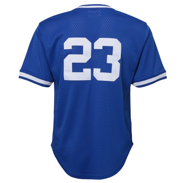 Ryne Sandberg Chicago Cubs Mitchell & Ness Youth Cooperstown Collectionu00c2u00a0Mesh Batting Practice Jersey - Royal