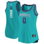Miles Bridges Charlotte Hornets Fanatics Women's Fast Break Team Tank Jersey - Icon Edition - Teal
