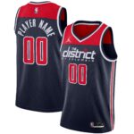 Washington Wizards Jordan Brand Swingman Custom Jersey - Statement Edition - Navy