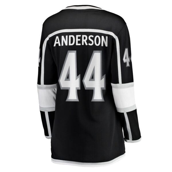 Mikey Anderson Los Angeles Kings Fanatics Women's Home Breakaway Player Jersey - Black