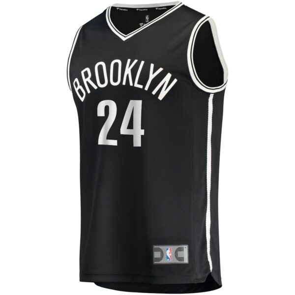 Cam Thomas Brooklyn Nets Fanatics Fast Break Replica Jersey - Icon Edition - Black