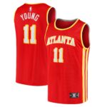 Trae Young Atlanta Hawks Fanatics Fast Break Replica Jersey - Icon Edition - Red