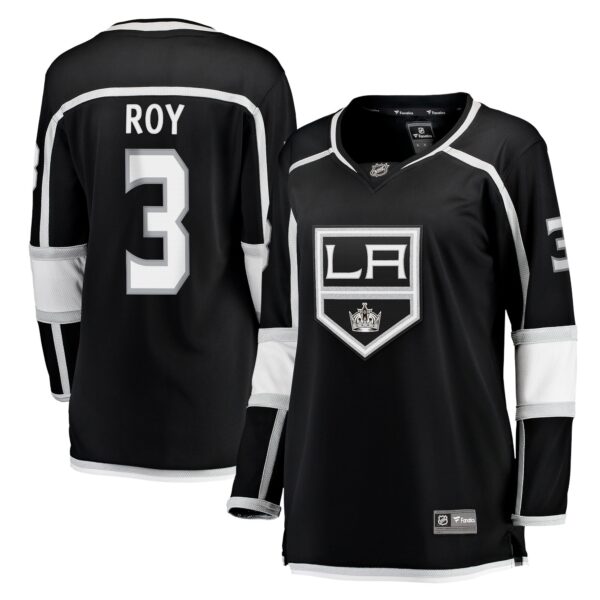 Matt Roy Los Angeles Kings Fanatics Women's Home Team Breakaway Player Jersey - Black