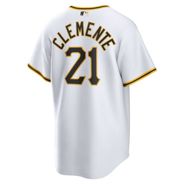 Roberto Clemente Pittsburgh Pirates  Home Replica Player Name Jersey - White
