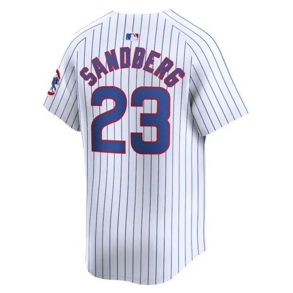 Ryne Sandberg 23 Chicago Cubs Home Limited Player Men Jersey - White