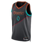 Bilal Coulibaly 0 Washington Wizards 2023/24 City Edition Swingman Jersey - Black
