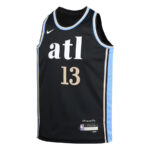 Bogdan Bogdanović 13 Atlanta Hawks 2023/24 City Edition Swingman YOUTH Jersey - Black
