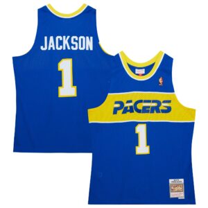 Stephen Jackson Indiana Pacers Mitchell & Ness  2004/05 Hardwood Classics Swingman Jersey - Royal