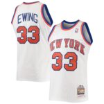 Patrick Ewing New York Knicks Mitchell & Ness 1985/86 Hardwood Classics Authentic Jersey - White