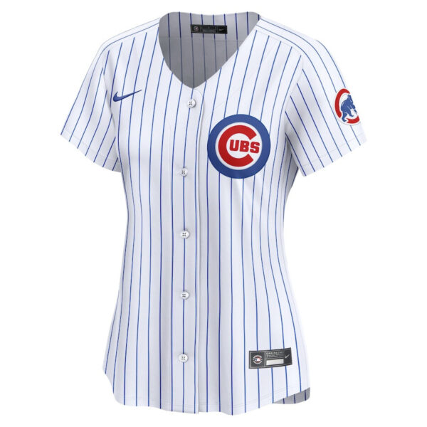 Chicago Cubs 2024 Jackie Robinson Day Home Limited Women Jersey - White