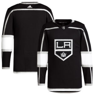 Los Angeles Kings adidas Men's Home Primegreen Authentic Blank Jersey - Black
