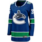 Thatcher Demko Vancouver Canucks Fanatics Women's Home Breakaway Jersey - Blue