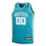 Charlotte Hornets 2023/24 City Edition Swingman Custom YOUTH Jersey - Teal