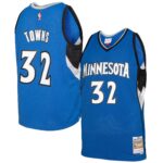 Karl-Anthony Towns Minnesota Timberwolves Mitchell & Ness 2015/16 Swingman Jersey - Blue