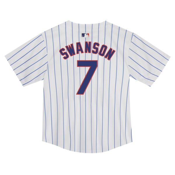 Dansby Swanson Chicago Cubs  Toddler  Game Jersey - White