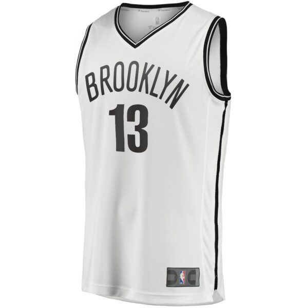 James Harden Brooklyn Nets Fanatics Fast Break Replica Jersey White - Association Edition