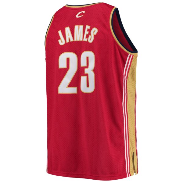 LeBron James Cleveland Cavaliers Mitchell & Ness 2003/04 Big & Tall Hardwood Classics Swingman Jersey - Red