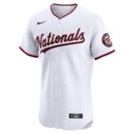 Luis Garcia Washington Nationals  Home Elite Player Jersey - White