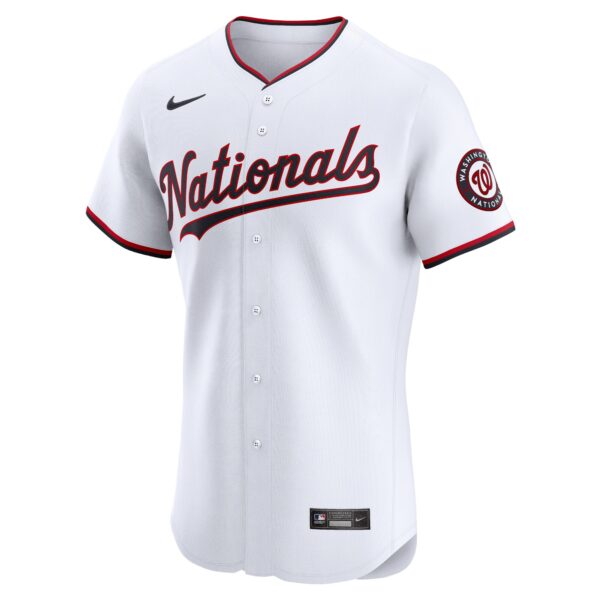 Luis Garcia Washington Nationals  Home Elite Player Jersey - White