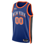 New York Knicks 2023/24 City Edition Swingman Custom Jersey - Blue