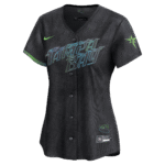 Yandy Diaz 2 Tampa Bay Rays 2024 City Connect Limited Women Jersey - Charcoal