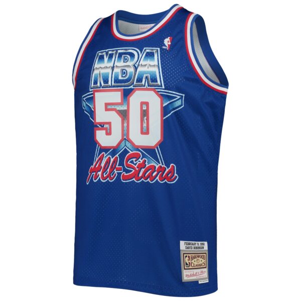 David Robinson Western Conference Mitchell & Ness Hardwood Classics 1992 NBA All-Star Game Swingman Jersey - Royal