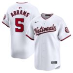 CJ Abrams Washington Nationals  Youth Home Limited Player Jersey - White