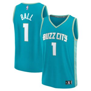 LaMelo Ball Charlotte Hornets Fanatics Fast Break Jersey - Teal - City Edition