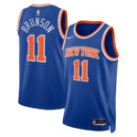Jalen Brunson 11 New York Knicks Unisex Swingman Jersey - Icon Edition - Blue