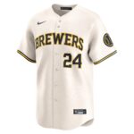 William Contreras Milwaukee Brewers  Home Limited Player Jersey - Cream
