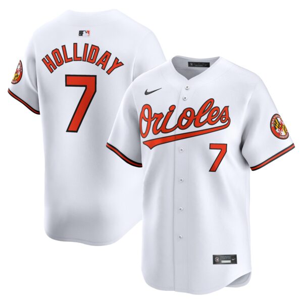 Jackson Holliday Baltimore Orioles  Home Limited Player Jersey - White