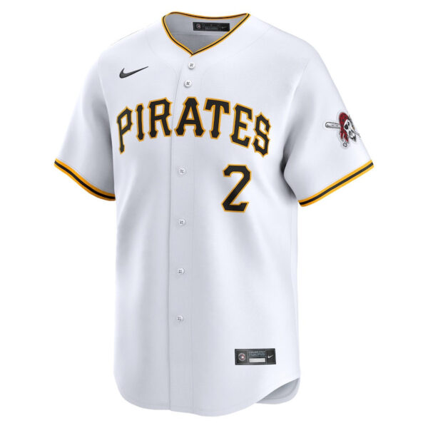 Connor Joe 2 Pittsburgh Pirates Home Limited Men Jersey - White