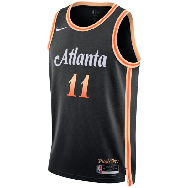 Trae Young Atlanta Hawks  Unisex 2022/23 Swingman Jersey - City Edition - Black
